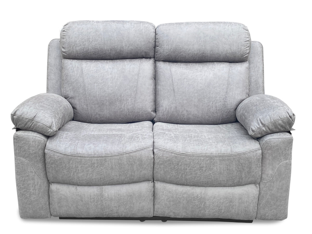 Recliner Sofa Suede Leather fabric
