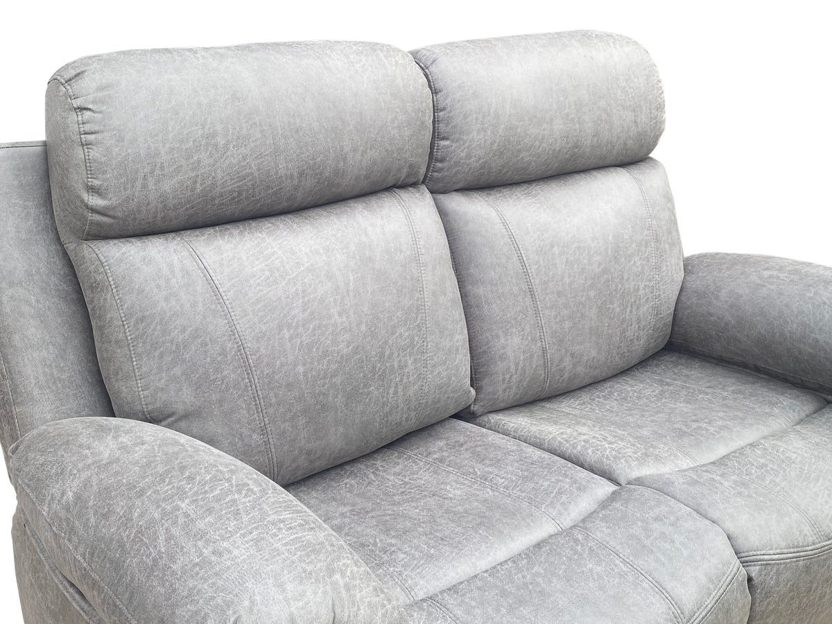Recliner Sofa Suede Leather fabric