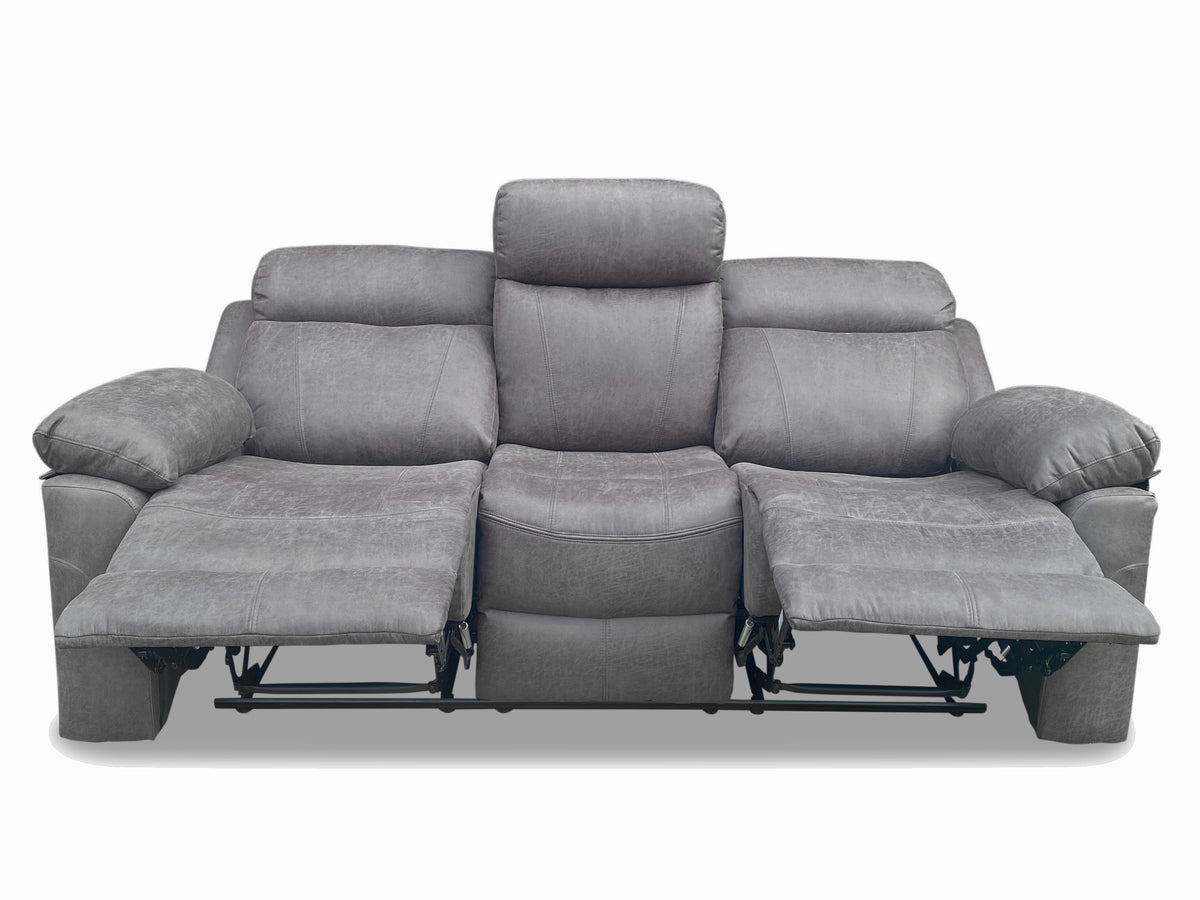 Recliner Sofa Suede Leather fabric